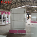 Pink Textile Shop Rack Display Clothes Baby Store Furniture